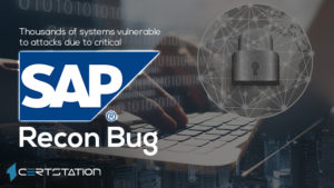 Thousands of systems vulnerable to attacks due to critical SAP Recon