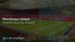 Manchester United reveals security breach