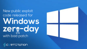 New public exploit code released for Windows zero-day with bad patch