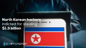 North Korean hackers indicted for stealing $1.3 billion